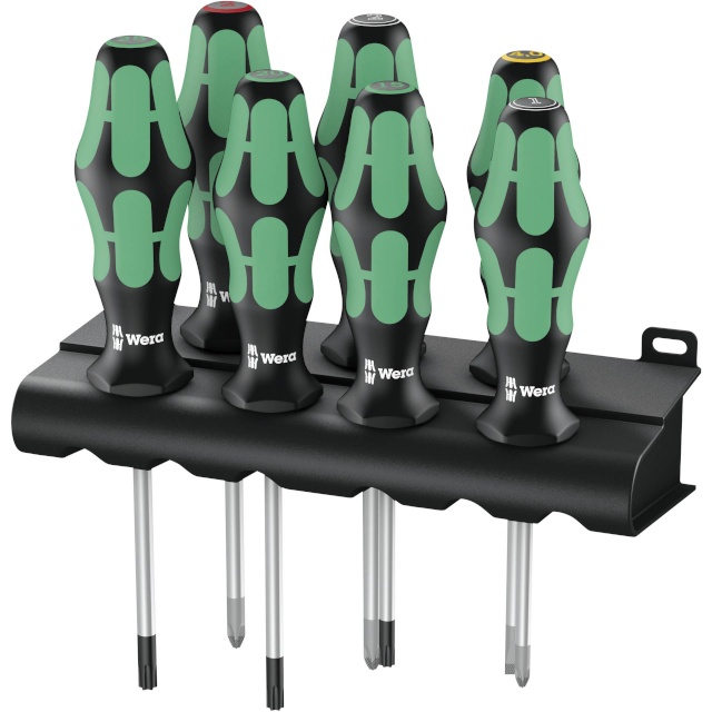 WERA kruvikeerajate kmpl 335/350/367/7 Rack screwdriver set Kraftform