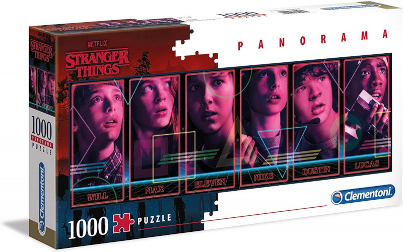 Clementoni pusle Panorama Netflix Stranger Things, 1000-osaline