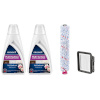 Bissell tarvikute komplekt MultiSurface (2xDetergents+Brushroll+Filter)