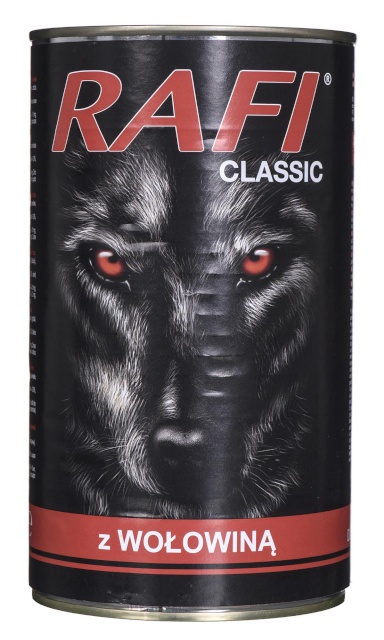 Dolina Noteci koeratoit Rafi Classic beef - Wet Dog Food 1240 g