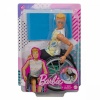 Barbie mängunukk Ken Wheelchair Doll