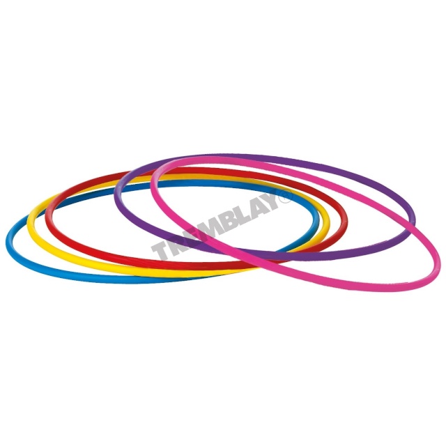Tremblay võimlemisrõngas 65 cm, ümar, eri värvid
