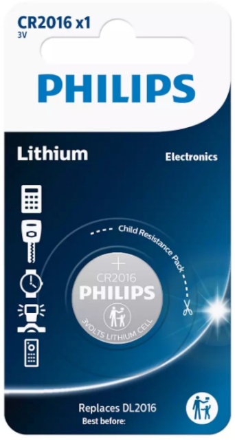Philips aku Minicells Lithium 3.0V