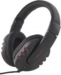 Esperanza kõrvaklapid EH142K headphones/headset Head-band must,punane