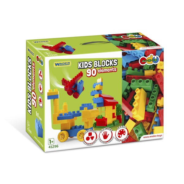 Wader klotsid Kids Blocks, 90tk