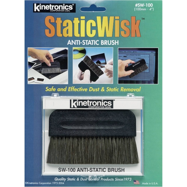 Kinetronics puhastuskomplekt Antistatic Brush SW-100