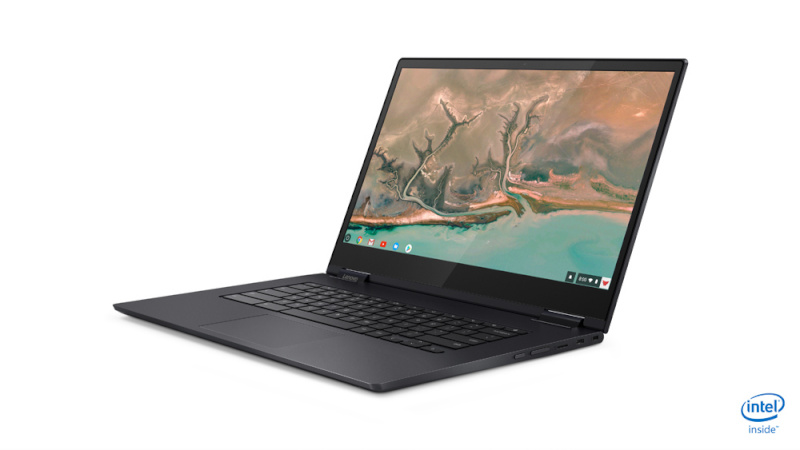Lenovo sülearvuti Chromebook C630 (15.6" UHD multi touch, i5-8250U, 128GB SSD, 8GB RAM, WebCam, keyboard US, Chrome EUML, warranty 1YR) reThink