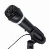 Gembird mikrofon MIC-D-04 Condenser With Desk Stand, must