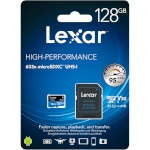 Lexar mälukaart microSDXC Card 128GB UHS-I High-Performance 633x U3 100MB/s