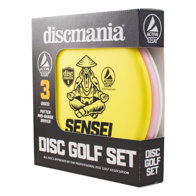 Discmania discgolfi ketaste komplekt Active Soft Beginner Set, 3tk