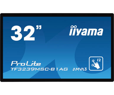 iiyama monitor 31,5" TF3239MSC-B1AG 16:9 M-Touch VGD+DP+HDM