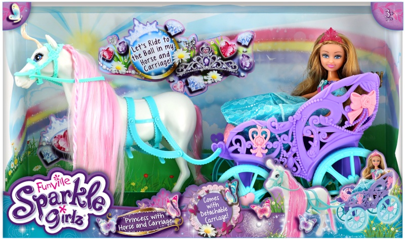 Sparkle Girlz mängukomplekt Royal Horse Carriage (10068)