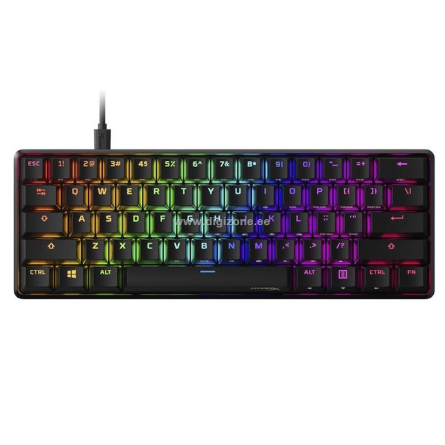 Hyperx klaviatuur Alloy Origins 60 US - Red Switch