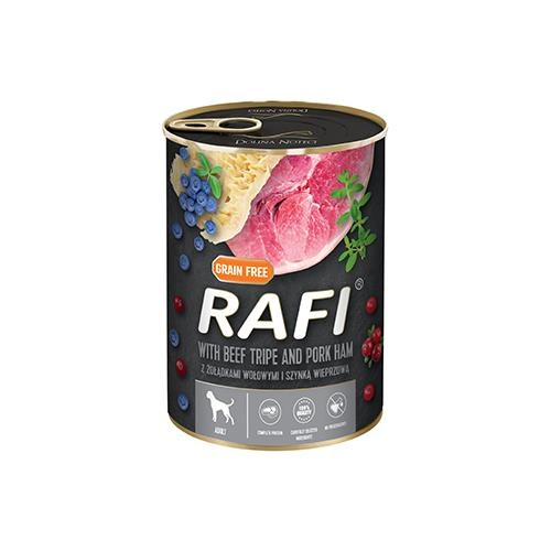 Dolina Noteci koeratoit Rafi Beef, Ham Adult 400g