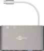 Goobay dokkimisalus USB-C All-in-1 Multiport Adapter 62113 USB Type-C, 0.13 m, hõbedane