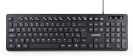 Gembird klaviatuur Multimedia Keyboard KB-MCH-04 USB Keyboard, Wired, US, must