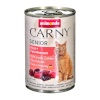 Animonda kassitoit Carny Senior Beef and turkey hearts 400g