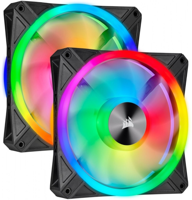 Corsair jahutus QL140 iCUE RGB LED PWM ,2xFan Pack