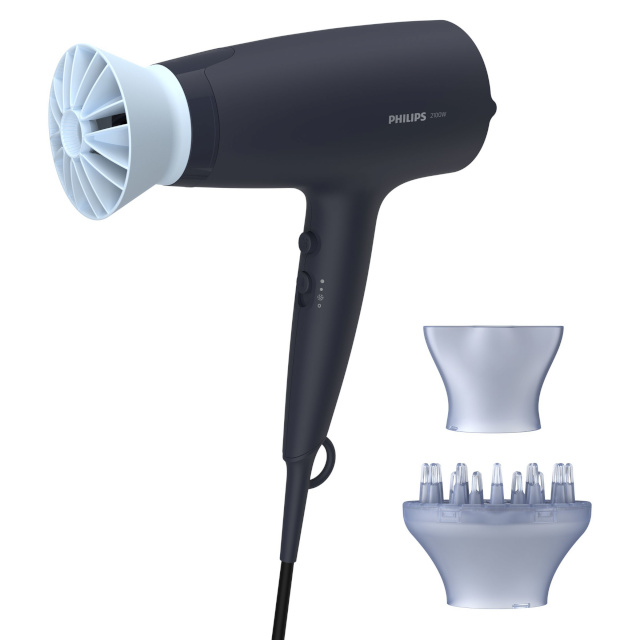 Philips föön BHD360/20 Series 3000 Hair Dryer, sinine