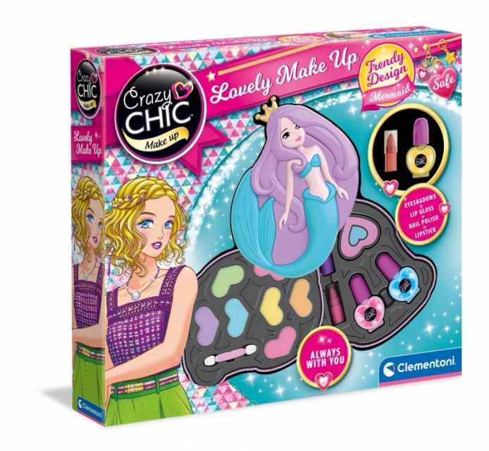 Clementoni meigikomplekt Crazy Chic Cosmetics - Mermaid