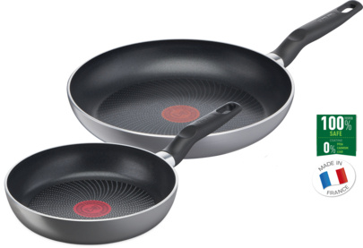 Tefal pannide komplekt  C2739053 Super Start Set of 2 Frying, Diameter 20 / 26 cm, Suitable for induction hob