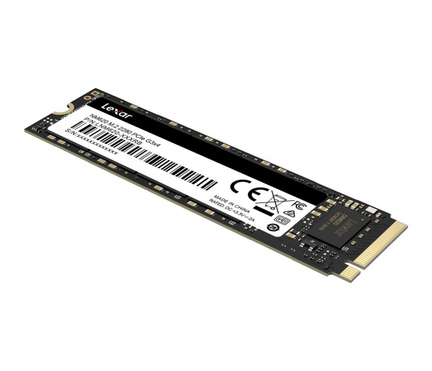 Lexar kõvaketas Lexar SSD NM620 256 GB, SSD form factor M.2 2280, SSD interface PCIe Gen3x4, Write speed 1300 MB/s, Read speed 3000 MB/s