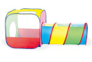 Madej mängumaja-tunnel Tunnel Tent Plus Cube 70x70x170 cm