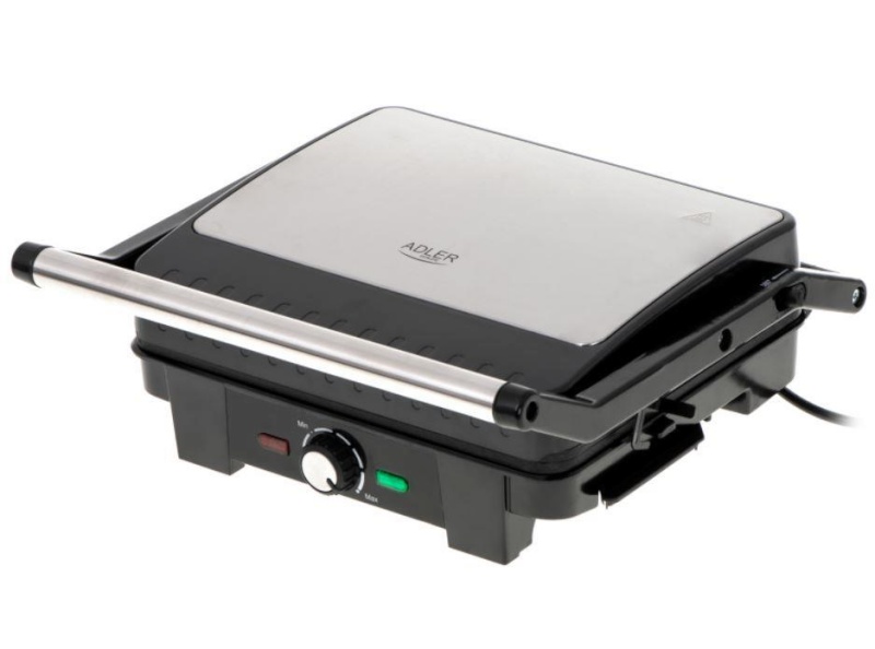 Adler elektrigrill AD 3051 Electric Grill XL, roostevaba teras/must