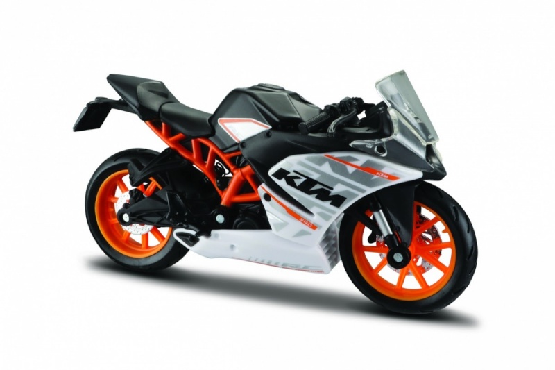 Maisto mudelauto Maisto Motorcycle KTM RC390 with stand 1/18