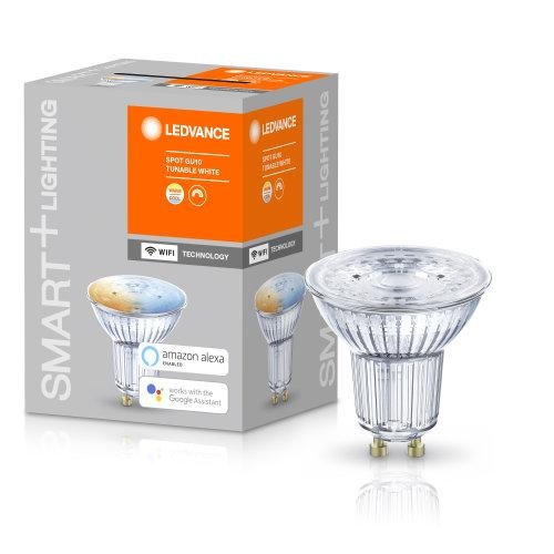 Osram nutipirn Ledvance SMART+ WiFi Spot Tunable White 40 5W 45° 2700-6500K GU10