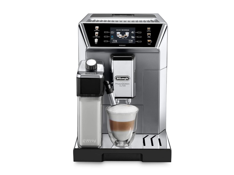 DeLonghi espressomasin PrimaDonna Class ECAM 550.85.MS, hõbedane/must