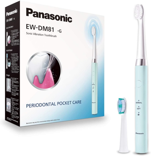 Panasonic elektriline hambahari EW-DM81-G503, valge/mündiroheline