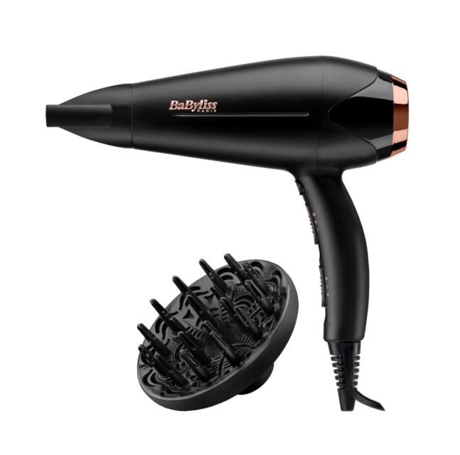 Babyliss föön D570DE Turbo Shine Hair Dryer, must