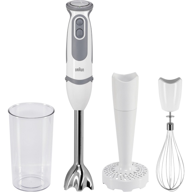 Braun saumikser MQ5207WH Multiquick 5 Vario 1000W, valge/hall