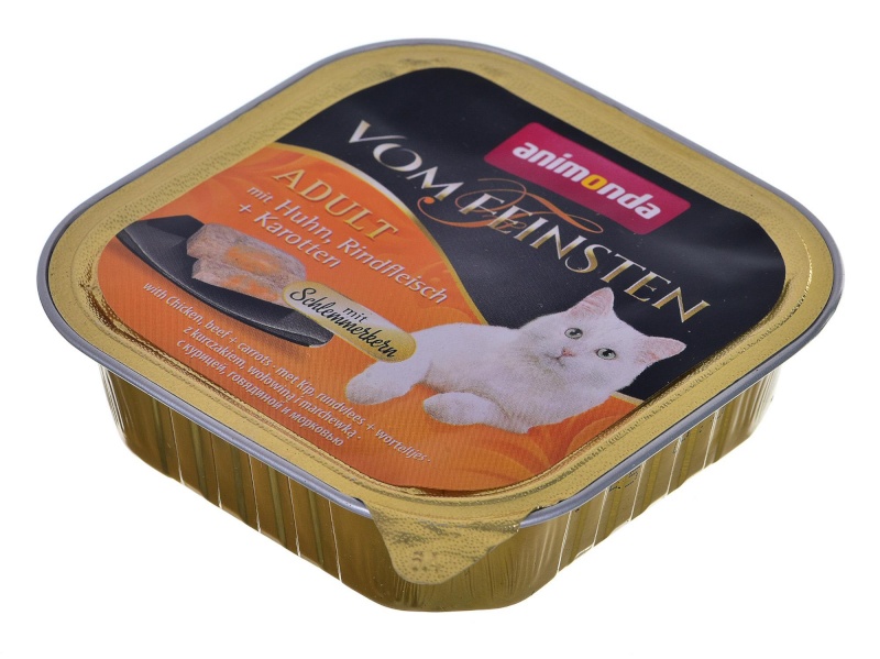 Animonda kassitoit Vom Feinsten Classic Cat Taste: Chicken, Beef + carrot 100g