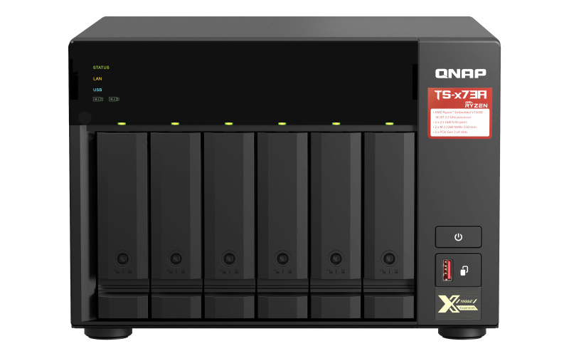 QNAP NAS Storage Tower 6bay 8gb/TS-673a-8g