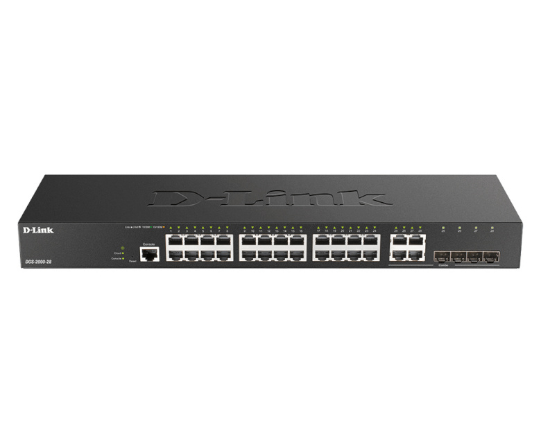 D-Link switch DGS-2000-28 network Managed L2/L3 Gigabit Ethernet (10/100/1000) 1U must