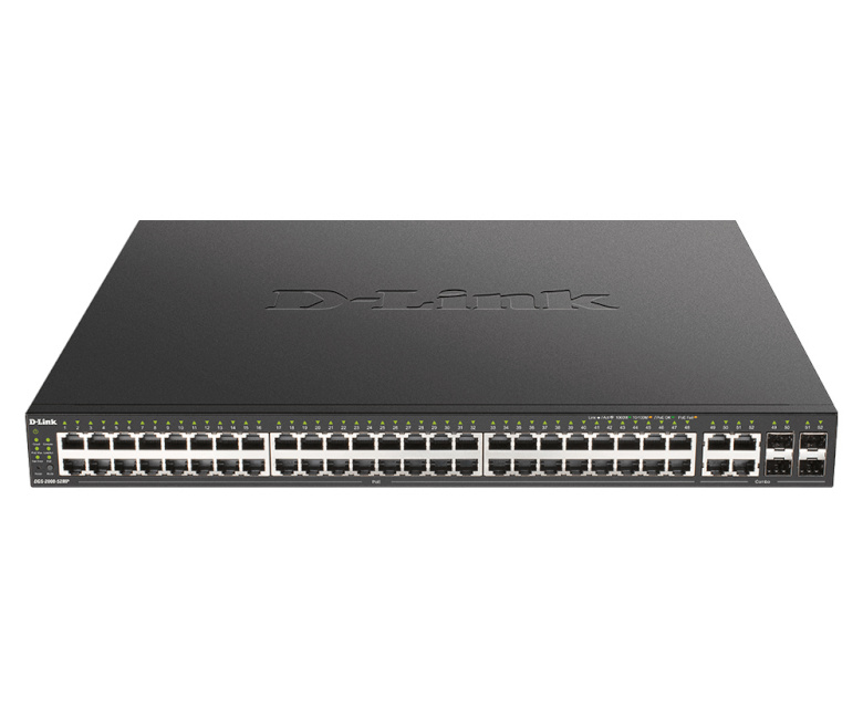 D-Link switch DGS-2000-52MP network Managed L2/L3 Gigabit Ethernet (10/100/1000) Power over Ethernet (PoE) 1U must