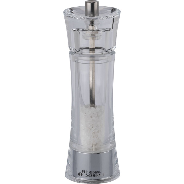 Zassenhaus soolaveski Salt Mill Aachen Acryl Glass, 18 cm