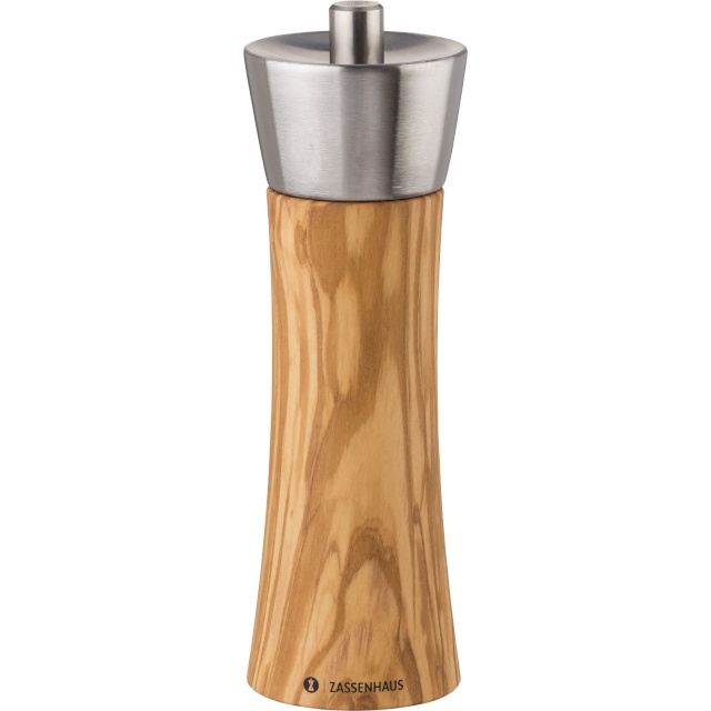 Zassenhaus pipraveski Pepper Mill Augsburg Olive Wood, 18 cm