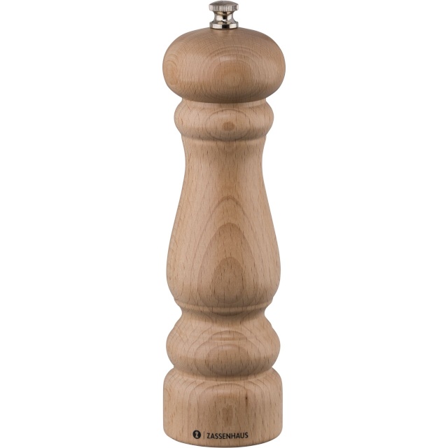 Zassenhaus pipraveski Pepper Mill Potsdam beech wood nature, 20 cm