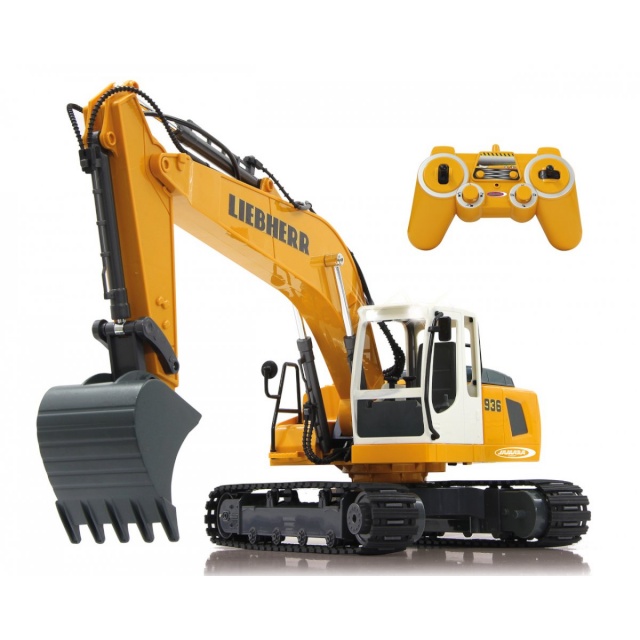 Jamara RC puldikraana Excavator Liebherr R936 1:20 2,4GHz Destruction-Set