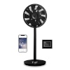 Duux ventilaator Smart Fan Whisper Flex Smart must with Battery Pack Stand Fan, Timer, Number of speeds 26, 2-22 W, Oscillation, Diameter 34 cm, must