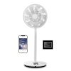 Duux ventilaator Smart Fan Whisper Flex Smart must with Battery Pack Stand Fan, Timer, Number of speeds 26, 2-22 W, Oscillation, Diameter 34 cm, valge