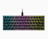 Corsair klaviatuur Corsair K65 RGB MINI 60% Mechanical Gaming Keyboard, RGB LED light, NA, Wired, must