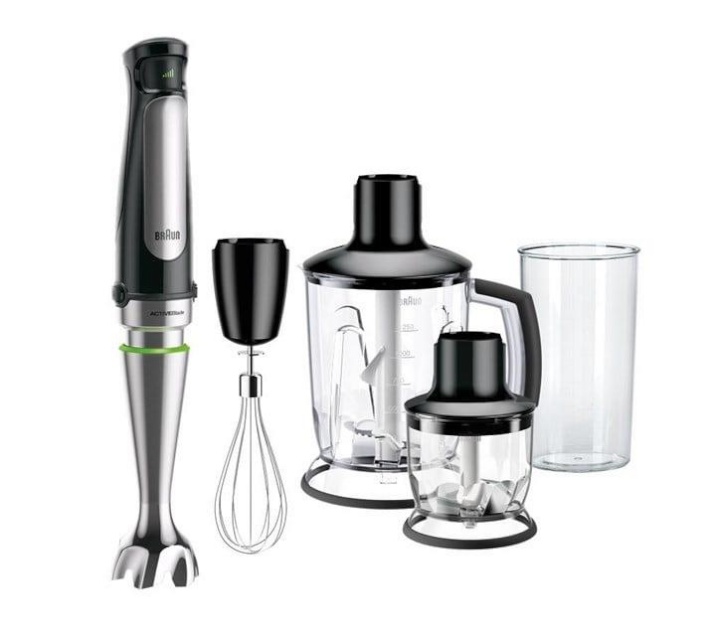 Braun saumikser MQ7045X MultiQuick 7 Hand Blender, roostevaba teras/must