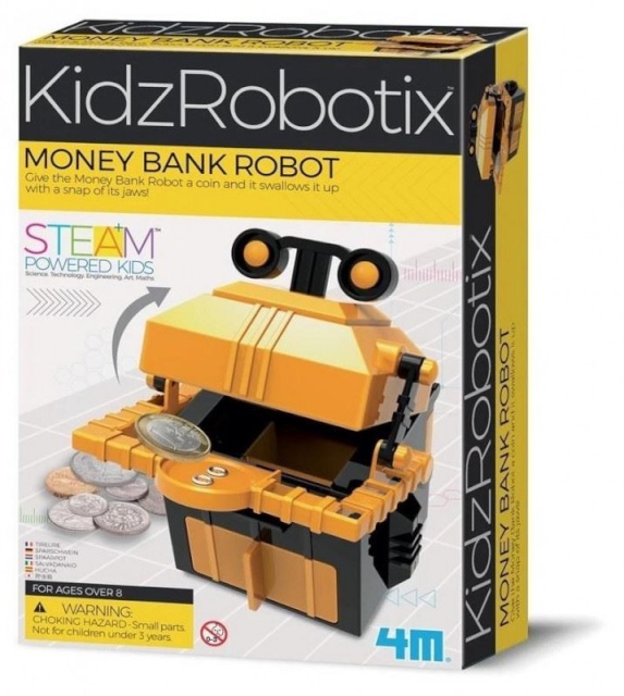 4m rahakassa Money Bank Robot