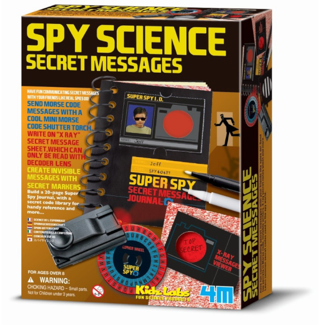 4M Spy Science - Secret messages