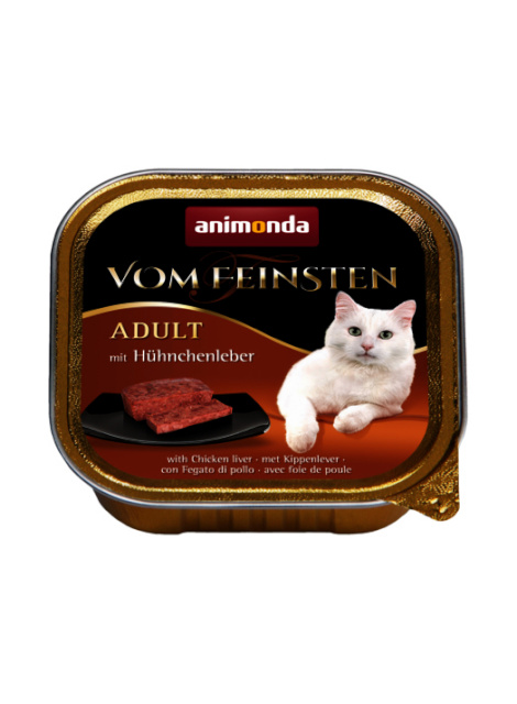 Animonda kassitoit Vom Feinsten 4017721834438 Cats Moist Food 100g