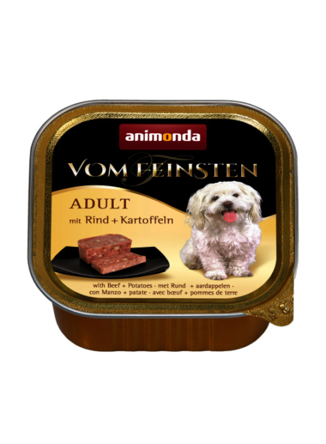 Animonda koeratoit Vom Feinsten with beef + potatoes Beef, Potato Adult 150 g